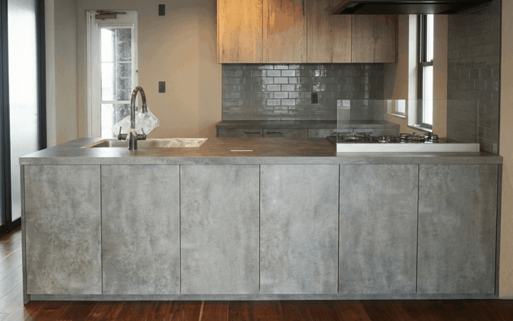 七里ガ浜、個人宅キッチンリノベーション