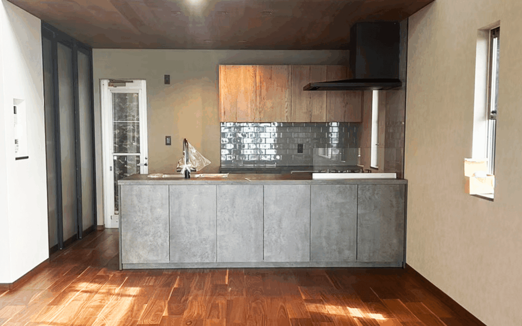 七里ガ浜、個人宅キッチン・ダイニングリノベーション